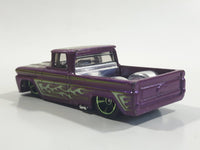 2013 Hot Wheels HW Showroom: HW Hot Trucks Custom '62 Chevy Truck Metalflake Purple Die Cast Toy Car Vehicle