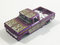 2013 Hot Wheels HW Showroom: HW Hot Trucks Custom '62 Chevy Truck Metalflake Purple Die Cast Toy Car Vehicle