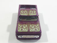 2013 Hot Wheels HW Showroom: HW Hot Trucks Custom '62 Chevy Truck Metalflake Purple Die Cast Toy Car Vehicle