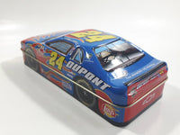 2001 Palmers Double Crisp Jeff Gordon #24 Chevrolet "Dupont" Nascar Race Car Shaped Tin Collectible #7904850 - Empty