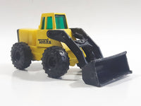 1992 Tonka Front End Loader Yellow Die Cast Toy Car Construction Equipment Vehicle - McDonald's Happy Meal