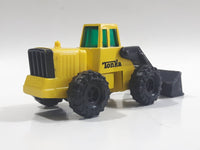 1992 Tonka Front End Loader Yellow Die Cast Toy Car Construction Equipment Vehicle - McDonald's Happy Meal