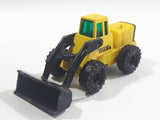 1992 Tonka Front End Loader Yellow Die Cast Toy Car Construction Equipment Vehicle - McDonald's Happy Meal