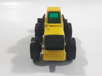 1992 Tonka Front End Loader Yellow Die Cast Toy Car Construction Equipment Vehicle - McDonald's Happy Meal