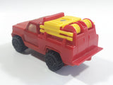 Vintage 1978 Tonka Pickup Truck Fire Fighting Red Pressed Steel Die Cast Toy Car Construction Equipment Vehicle - Made in Mexico