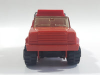 Vintage 1978 Tonka Pickup Truck Fire Fighting Red Pressed Steel Die Cast Toy Car Construction Equipment Vehicle - Made in Mexico