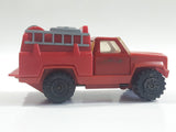 Vintage 1978 Tonka Pickup Truck Fire Fighting Red Pressed Steel Die Cast Toy Car Construction Equipment Vehicle - Made in Mexico