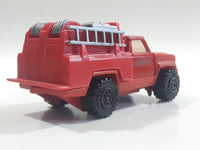 Vintage 1978 Tonka Pickup Truck Fire Fighting Red Pressed Steel Die Cast Toy Car Construction Equipment Vehicle - Made in Mexico