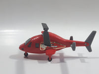 Tonka Fire Rescue #3 Helicopter Red Plastic Die Cast Toy Aircraft Vehicle