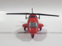 Tonka Fire Rescue #3 Helicopter Red Plastic Die Cast Toy Aircraft Vehicle