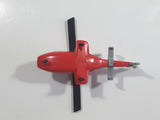 Tonka Fire Rescue #3 Helicopter Red Plastic Die Cast Toy Aircraft Vehicle