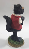 Russ Over The Hill Getting Old Stinks Skunk 6" Resin Bobblehead Body Figurine