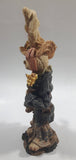 1995 Boyds Bears & Friends The Folkstone Collection #2843 Flora & Amelia ... The Gardeners Bunny Rabbit 7 1/2" Tall Resin Figure Ornament