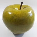 Large 5 1/2" Tall Green Plastic Apple