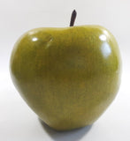 Large 5 1/2" Tall Green Plastic Apple