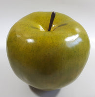 Large 5 1/2" Tall Green Plastic Apple