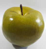 Large 5 1/2" Tall Green Plastic Apple