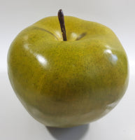 Large 5 1/2" Tall Green Plastic Apple