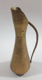 Brass Metal 5 3/4" Ewer Jug Pitcher