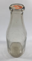 Vintage Avalon Dairy Pasteurized & Homogenized 10" Tall Glass Milk Bottle with Cap - This Bottle Made in Winnipeg