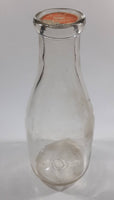 Vintage Avalon Dairy Pasteurized & Homogenized 10" Tall Glass Milk Bottle with Cap