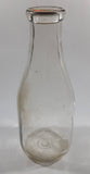 Vintage Avalon Dairy Pasteurized & Homogenized 10" Tall Glass Milk Bottle with Cap