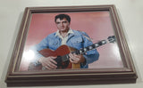 Elvis Presley Wood Framed Picture 10" x 12"