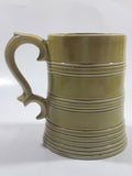 Vintage One Pint Beer Green Ceramic Beer Stein Made in Japan