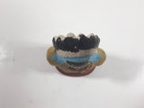 Small Hand Painted Indian Chief Aboriginal Ceramic Salt or Pepper Shaker (Single)