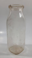 Vintage 6" Tall Glass Milk Bottle