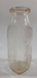 Vintage 6" Tall Glass Milk Bottle