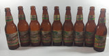 Vintage Set of 9 Capilano Brewery Vancouver Old Style Beer Amber Brown Glass Bottles