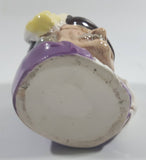 Vintage Toby Style Face Head Hand Painted Ceramic Pottery Figurine Mug Cup 3 1/2" Tall Made in Japan