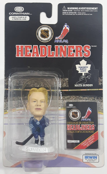 1997 Corinthian Headliners NHL NHLPA Ice Hockey Player Mats Sundin Toronto Maple Leafs Figure New in Package