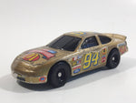 1998 Hot Wheels NASCAR 50th Anniversary #94 Bill Elliot 8/8 Gold Die Cast Toy Race Car Vehicle McDonald's Happy Meal