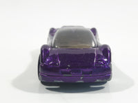 2001 Hot Wheels Audi Avus Quattro Metalflake Purple Die Cast Toy Car Vehicle