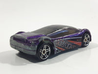 2001 Hot Wheels Audi Avus Quattro Metalflake Purple Die Cast Toy Car Vehicle