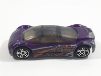 2001 Hot Wheels Audi Avus Quattro Metalflake Purple Die Cast Toy Car Vehicle