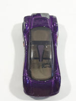 2001 Hot Wheels Audi Avus Quattro Metalflake Purple Die Cast Toy Car Vehicle