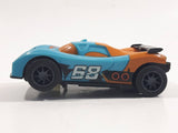 2016 Hot Wheels Kidztech Toys #68 Blue Die Cast Toy Slot Car Vehicle