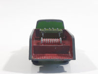 Vintage PlayArt Tow Truck Green and Red Die Cast Toy Car Vehicle Made in Hong Kong