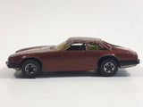 1983 Hot Wheels Jaguar XJS Maroon Burgundy Brown Die Cast Toy Car Vehicle