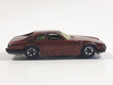 1983 Hot Wheels Jaguar XJS Maroon Burgundy Brown Die Cast Toy Car Vehicle