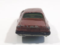 1983 Hot Wheels Jaguar XJS Maroon Burgundy Brown Die Cast Toy Car Vehicle