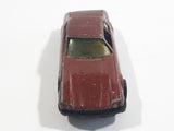 1983 Hot Wheels Jaguar XJS Maroon Burgundy Brown Die Cast Toy Car Vehicle