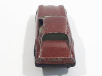 1983 Hot Wheels Jaguar XJS Maroon Burgundy Brown Die Cast Toy Car Vehicle