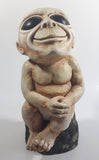 Funattic Designs Alien Baby Heavy Chalkware Style 10 1/2" Tall Figure Decorative Ornament