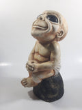 Funattic Designs Alien Baby Heavy Chalkware Style 10 1/2" Tall Figure Decorative Ornament
