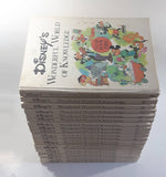 Vintage 1973 - Disney's Wonderful World of Knowledge Full Set of 20 Hard Cover Books + 1 1980 Year Book