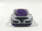 2005 Hot Wheels AcceleRacers Nitrium Silver Die Cast Toy Car Vehicle - McDonalds Happy Meal